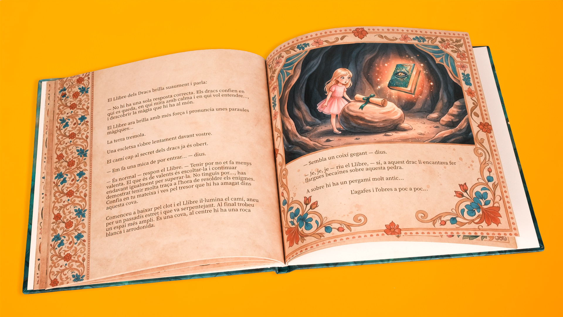 Llibre_Dracs_pagina_Cova_groc